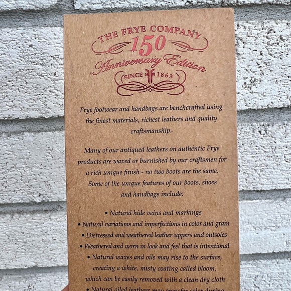 Frye 150th Anniversary Edition Wylie Stitch Boots – Sunrise, Size 8 - Picture 9 of 10